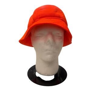 Vintage OC Medium Bucket Hat Hunter Orange Hunting Outdoor Active Gorpcore